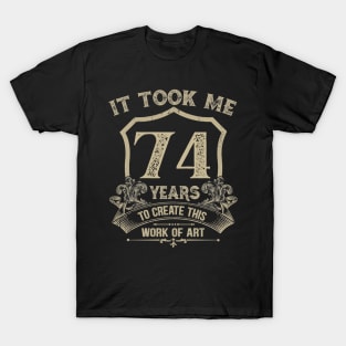 74th Birthday T-Shirt